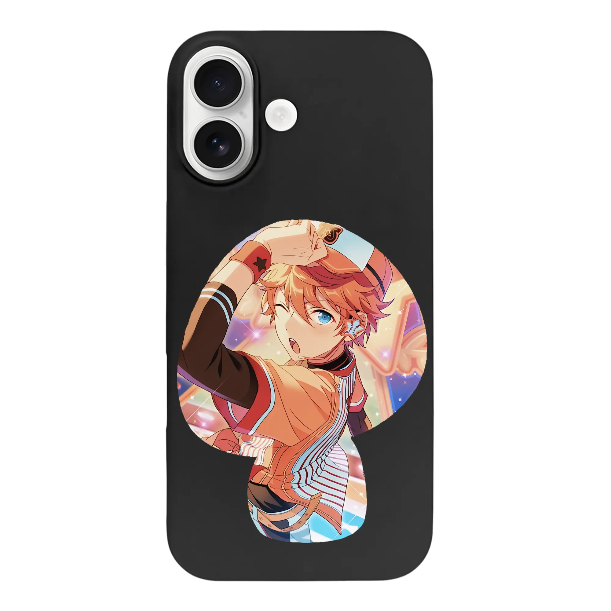 あんさん ぶる グッズ Trickstar 明星スバル - iPhone 17 シリーズ シリコンケース 薄型 耐衝撃 指紋防止 ソフトタッチカバー 精密フィット 傷防止 保護ケース iPhone 17/17 Air/17 Pro/17 Pro Max 対応